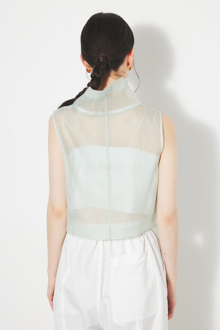 rienda「オーバーNCシースルーTOP」|シャツ・ブラウス|