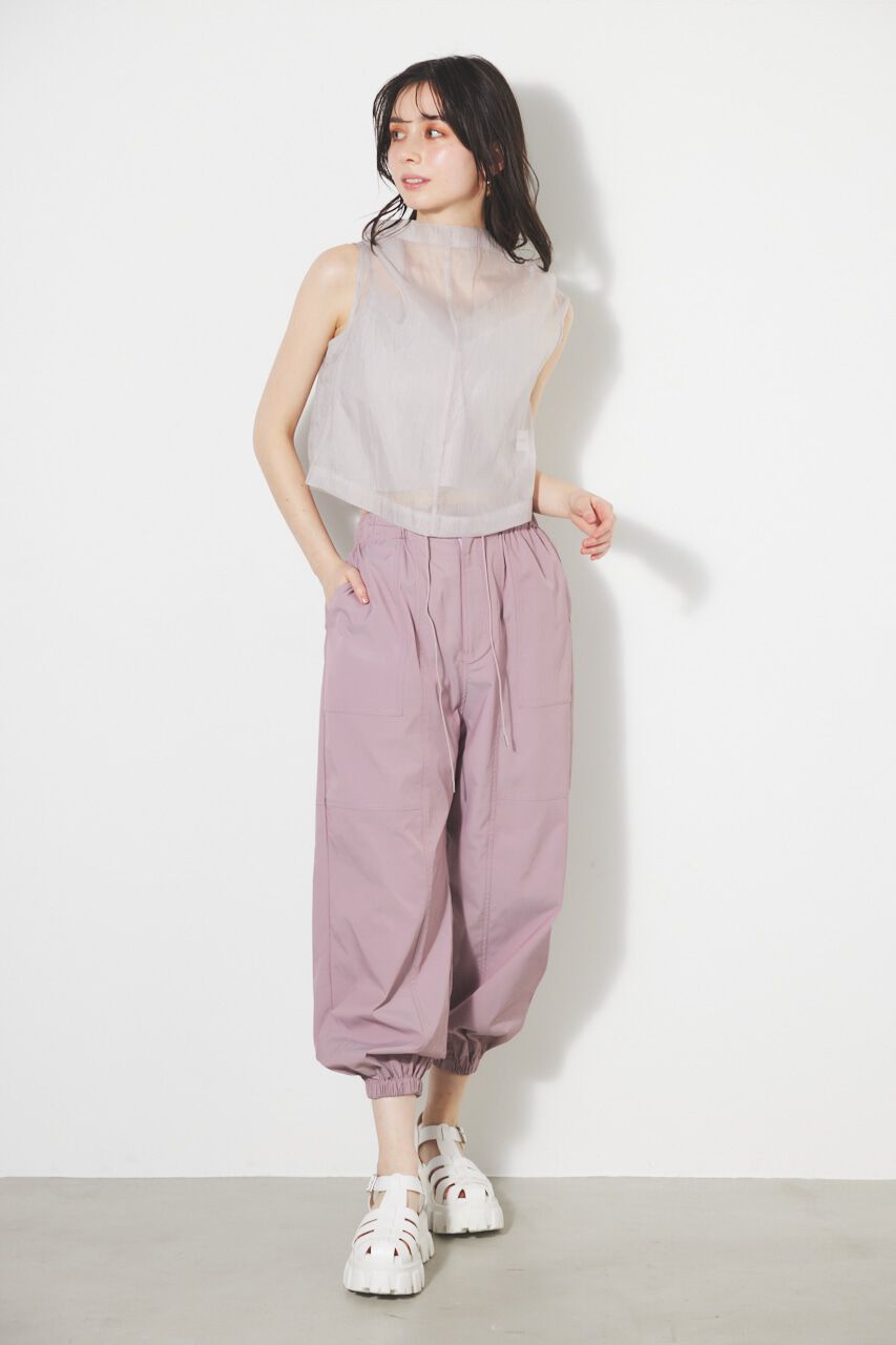 rienda「オーバーNCシースルーTOP」|シャツ・ブラウス|