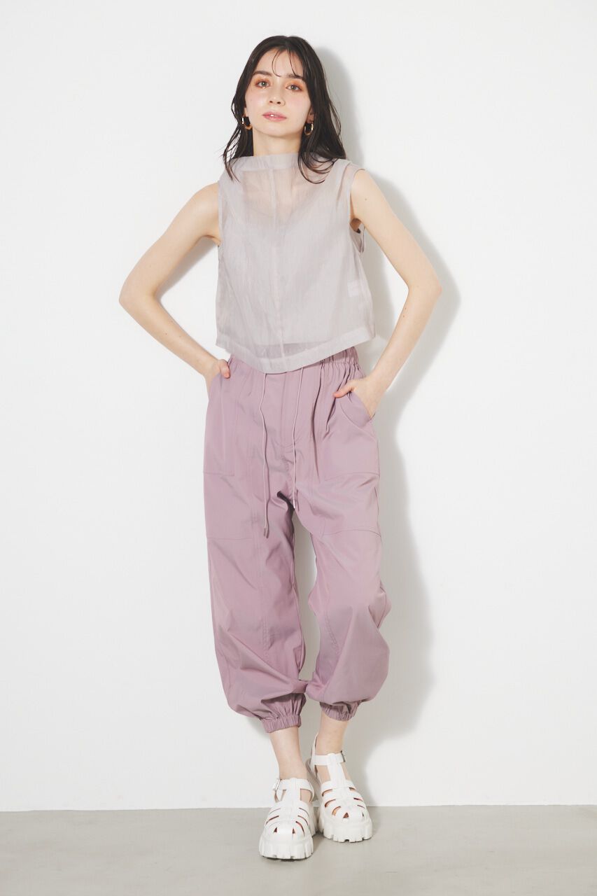 rienda「オーバーNCシースルーTOP」|シャツ・ブラウス|