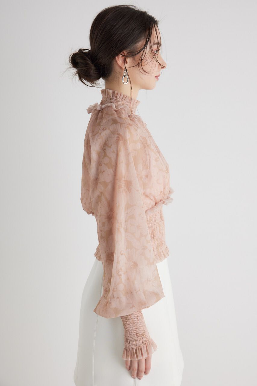 rienda「シャーリングH/W BLS」|シャツ・ブラウス|