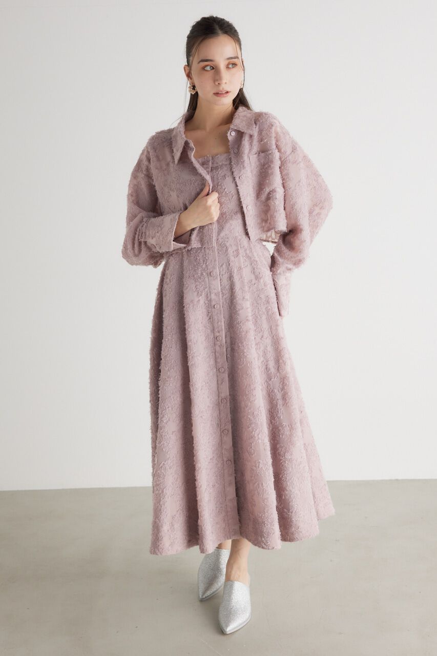 rienda「クロップドSH SETベアOP」|ワンピース|