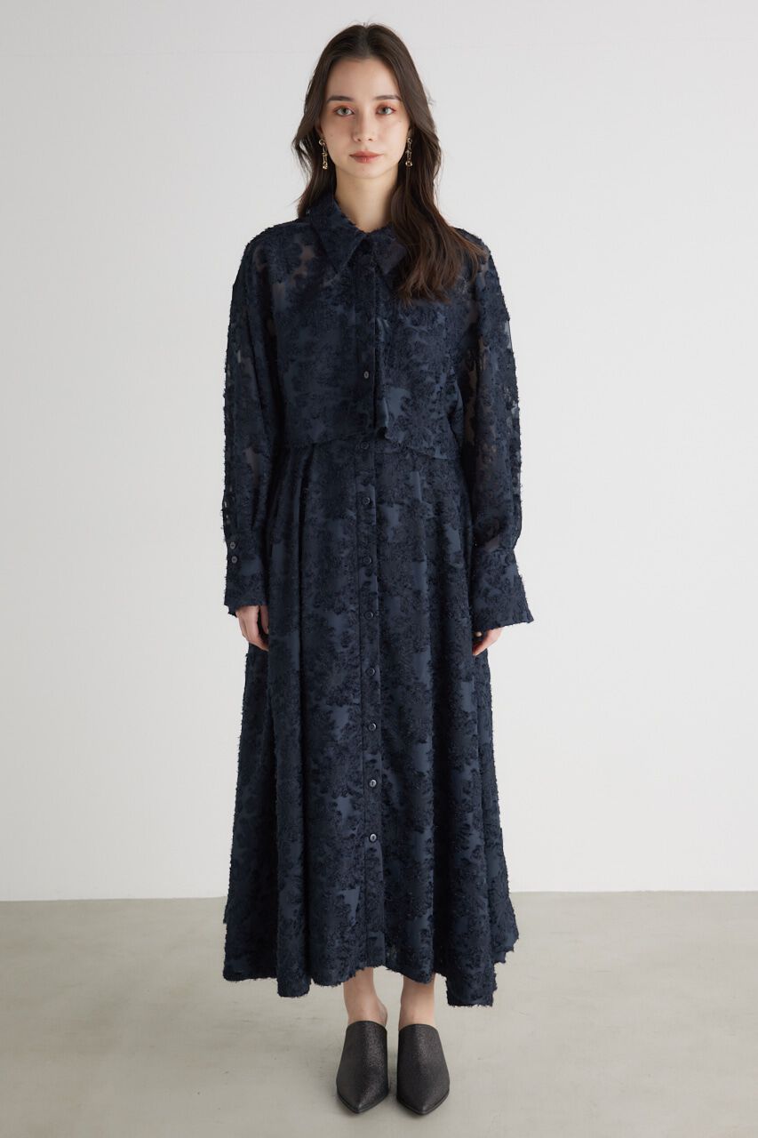 rienda「クロップドSH SETベアOP」|ワンピース|