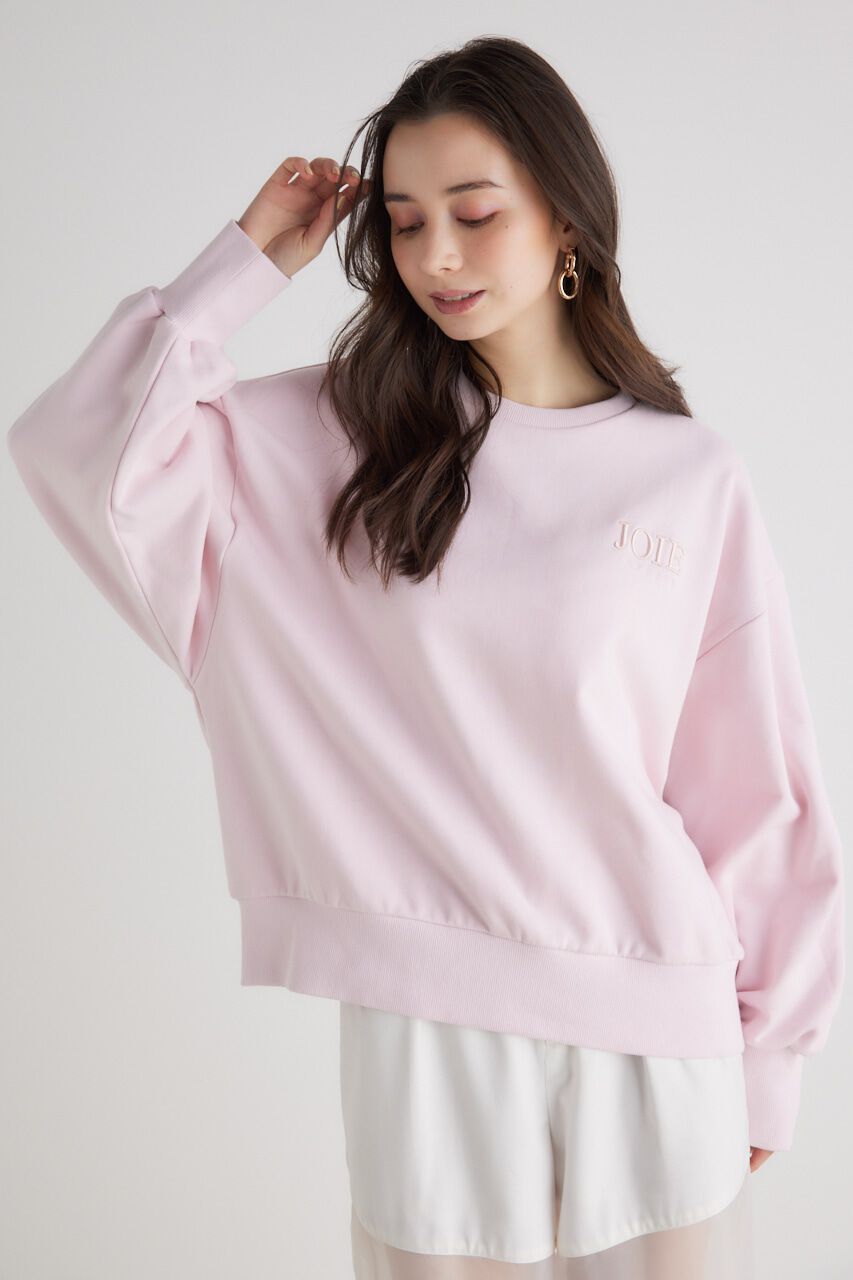 rienda「メッセージロゴスウェットTOP」|Tシャツ・カットソー|