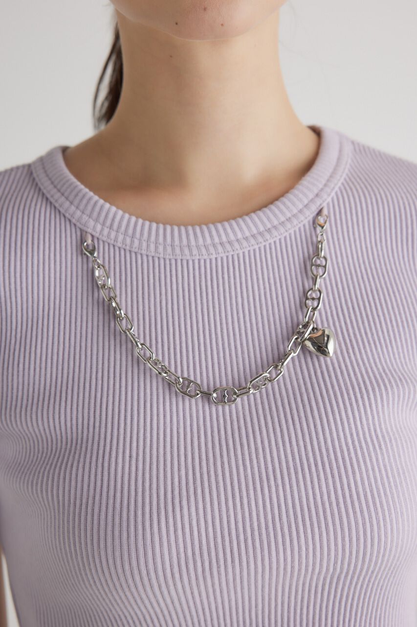 rienda「チェーンNCコンパクト T-SH」|Tシャツ・カットソー|