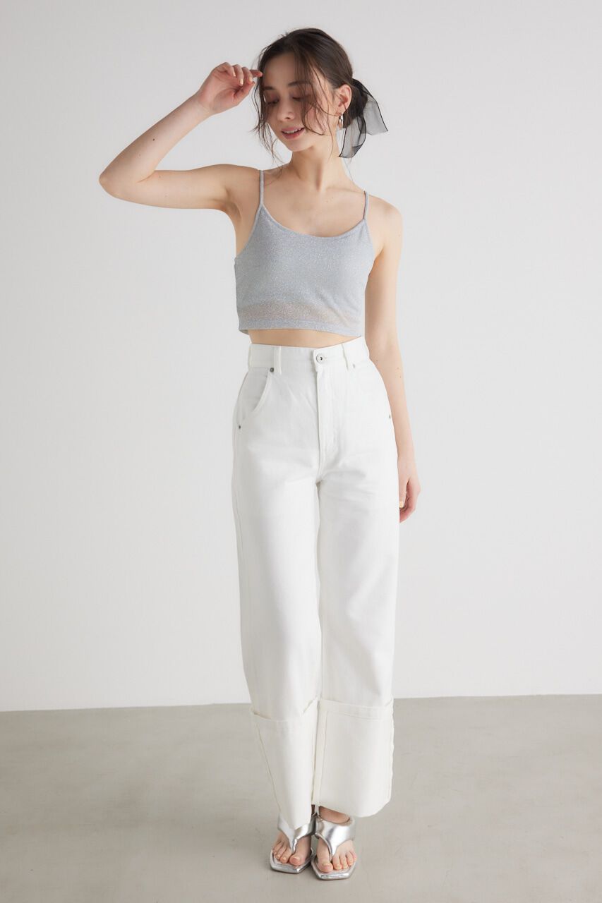 rienda「バックレースUPキャミTOP」|Tシャツ・カットソー|