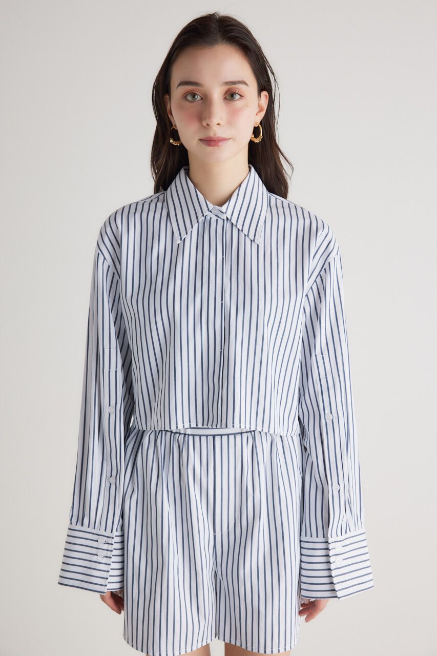 rienda「2WAYショートSH TOP」|シャツ・ブラウス|