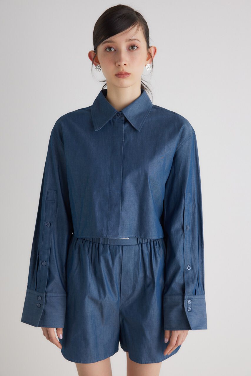 rienda「2WAYショートSH TOP」|シャツ・ブラウス|