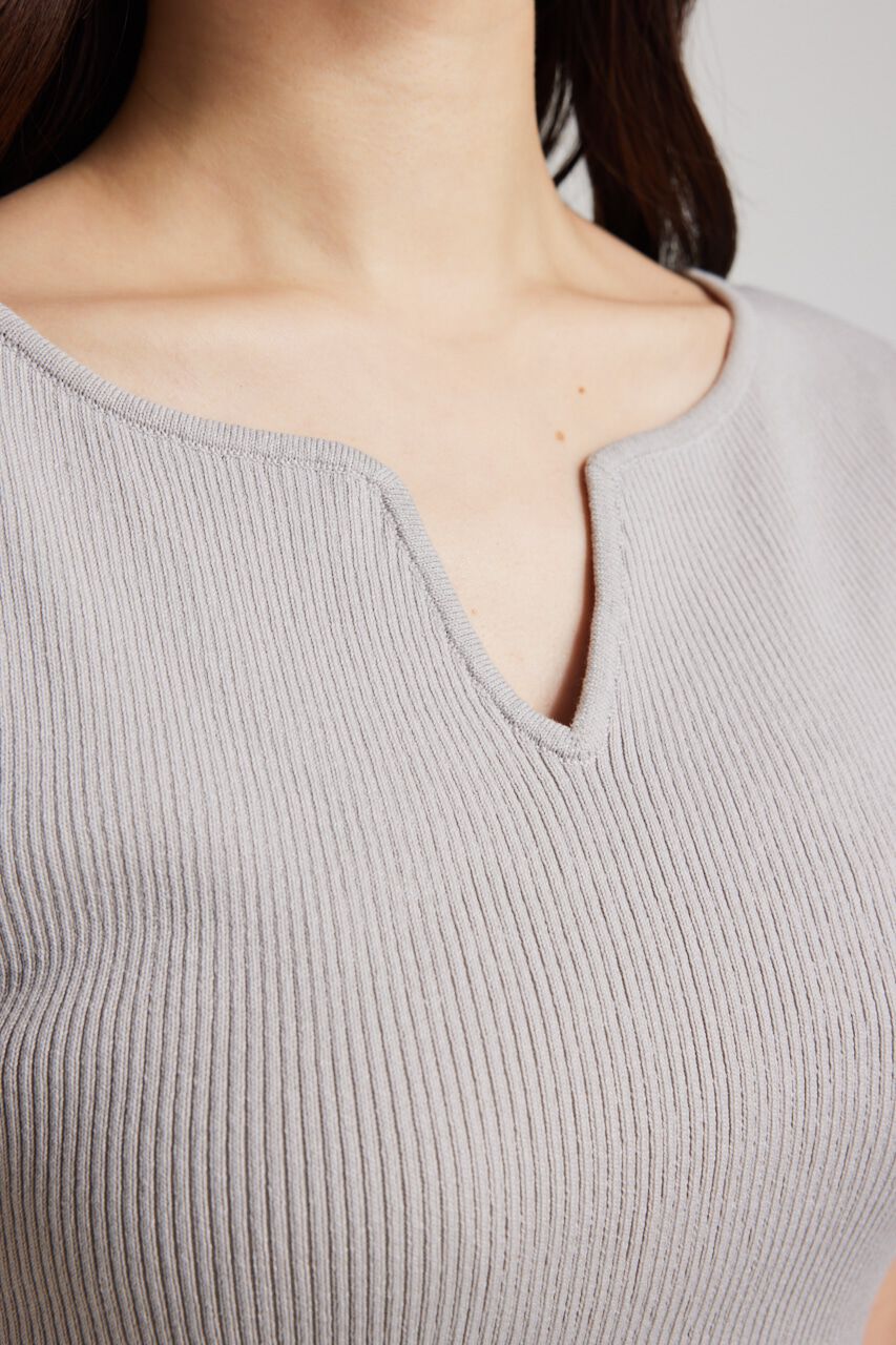 rienda「チュールマーメイドKnit OP」|ワンピース|