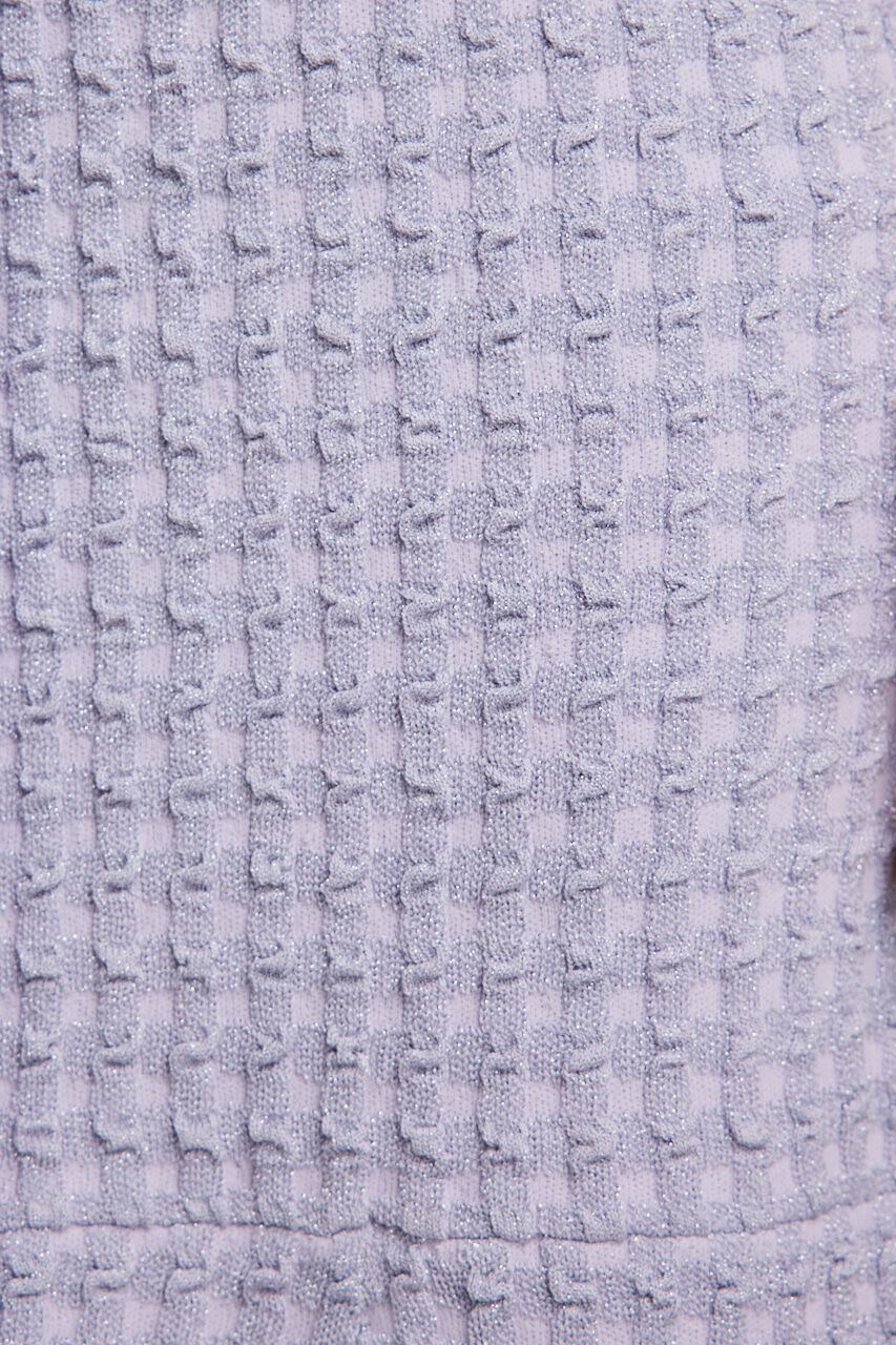 rienda「アシンメトリーツイードハーフKnit OP」|ワンピース|