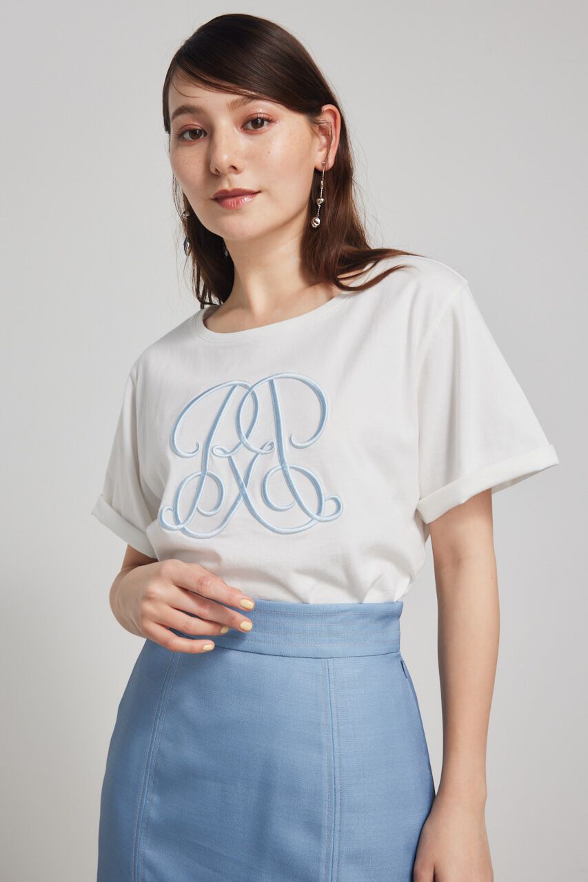 rienda「WRR T-SH」|Tシャツ・カットソー|柄BLU5