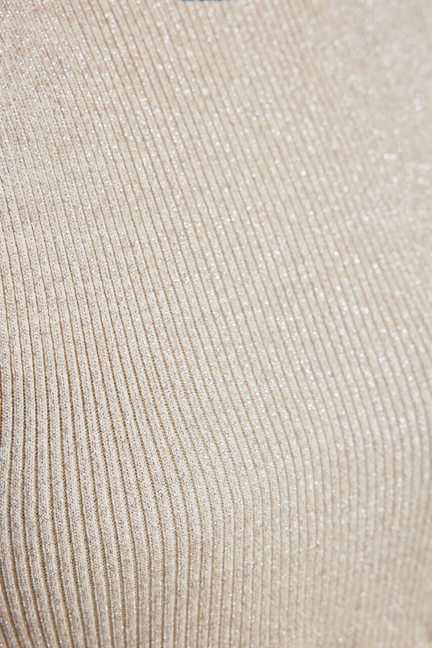 rienda「メッシュコンビバイカラーKnit OP」|ワンピース|