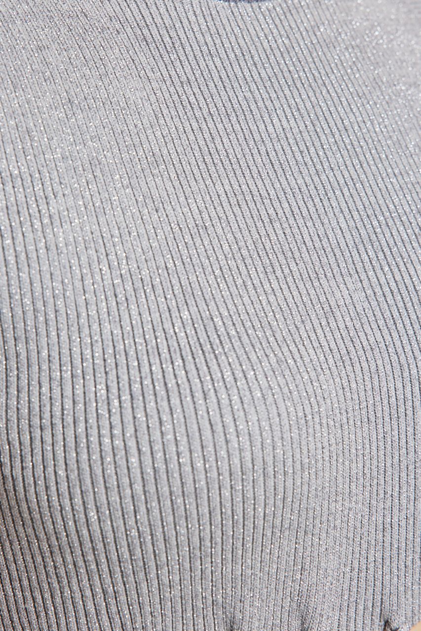 rienda「メッシュコンビバイカラーKnit OP」|ワンピース|