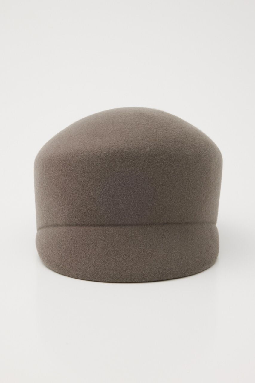 rienda「コンパクトフォルムフェルトキャスケット」|その他|