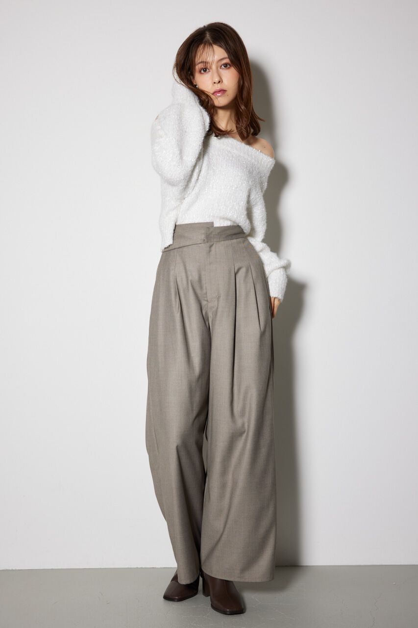 rienda「フラッフィーニットトップス」|ニット・セーター|