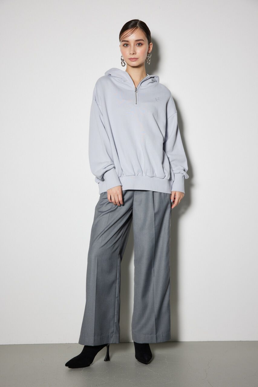 rienda「Bigパーカーロゴスウェットトップス」|Tシャツ・カットソー|