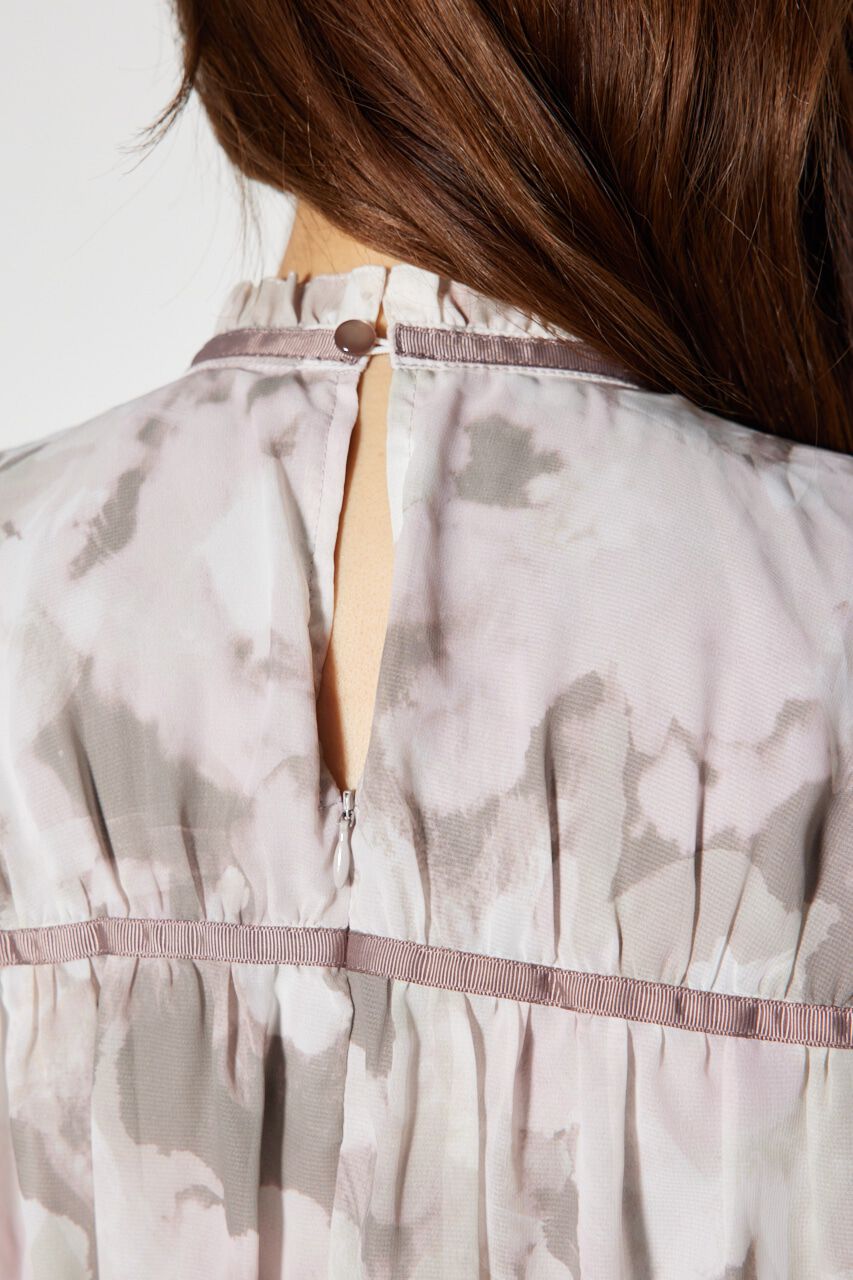 rienda「ニットコンビライクフレアワンピース」|ワンピース|