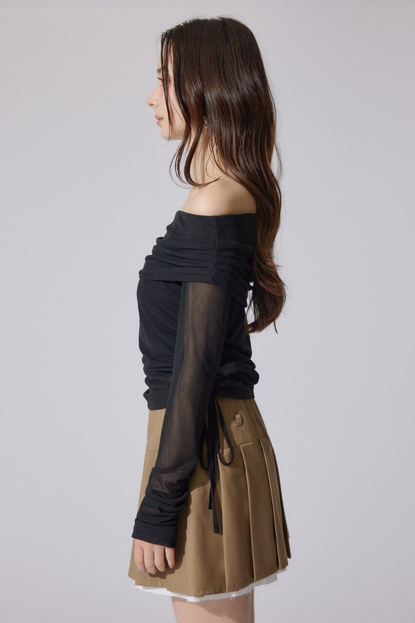 rienda「オフショルレディーシアートップス」|Tシャツ・カットソー|