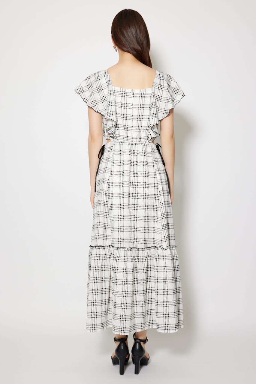 rienda「フリルウエストオープンワンピース」|ワンピース|