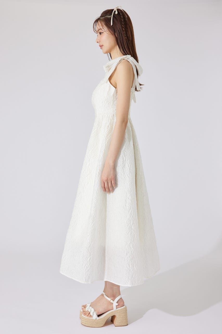 rienda「ショルダーリボンワンピース」|ワンピース|