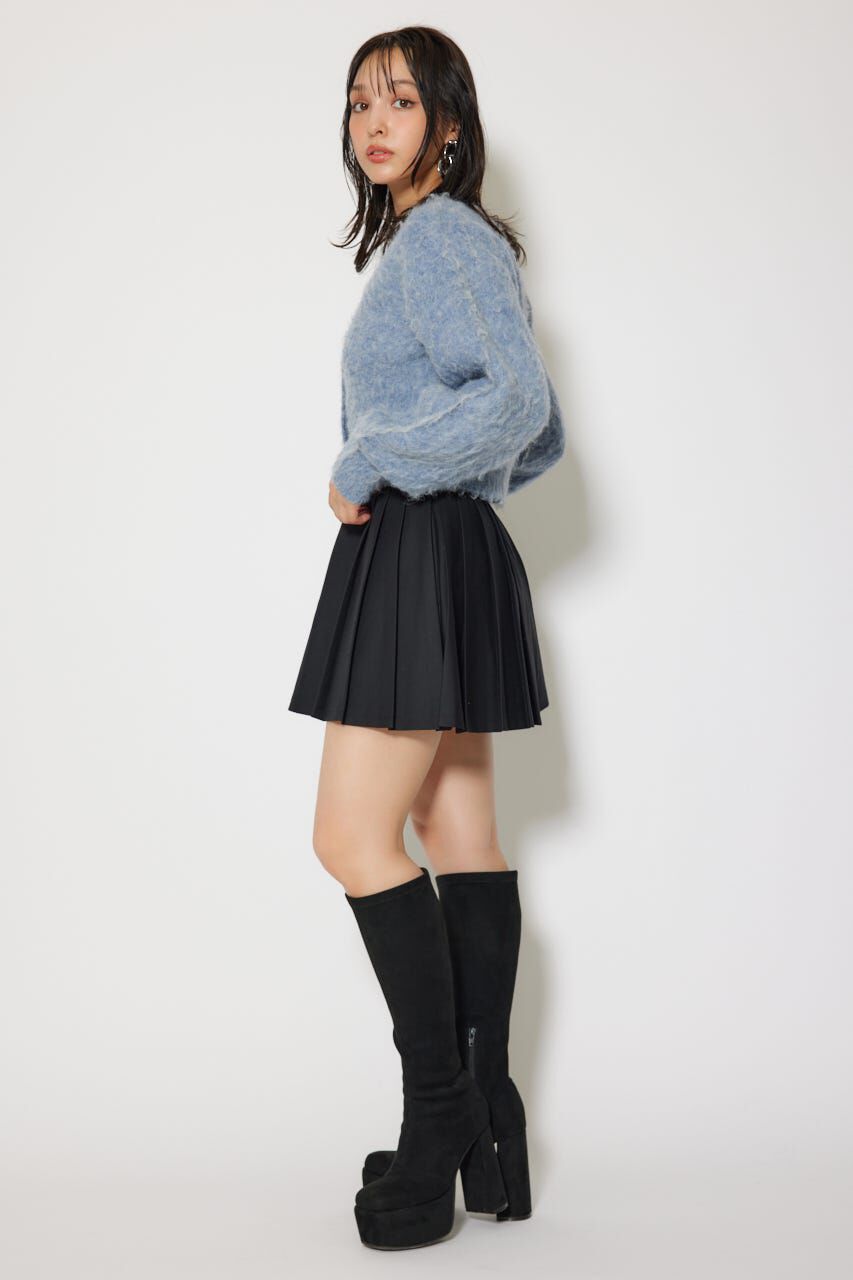 rienda「プリーツジャストウエストスカート」|スカート|