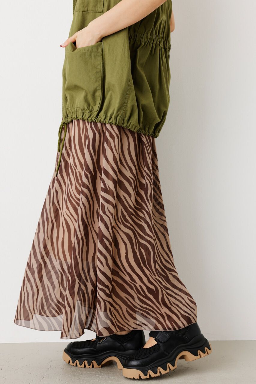 RODEO CROWNS「アニマルアソートプリントスカート」|スカート|