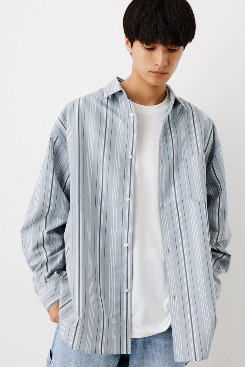 RODEO CROWNS「マルチストライプワイドシャツ」|シャツ・ブラウス|