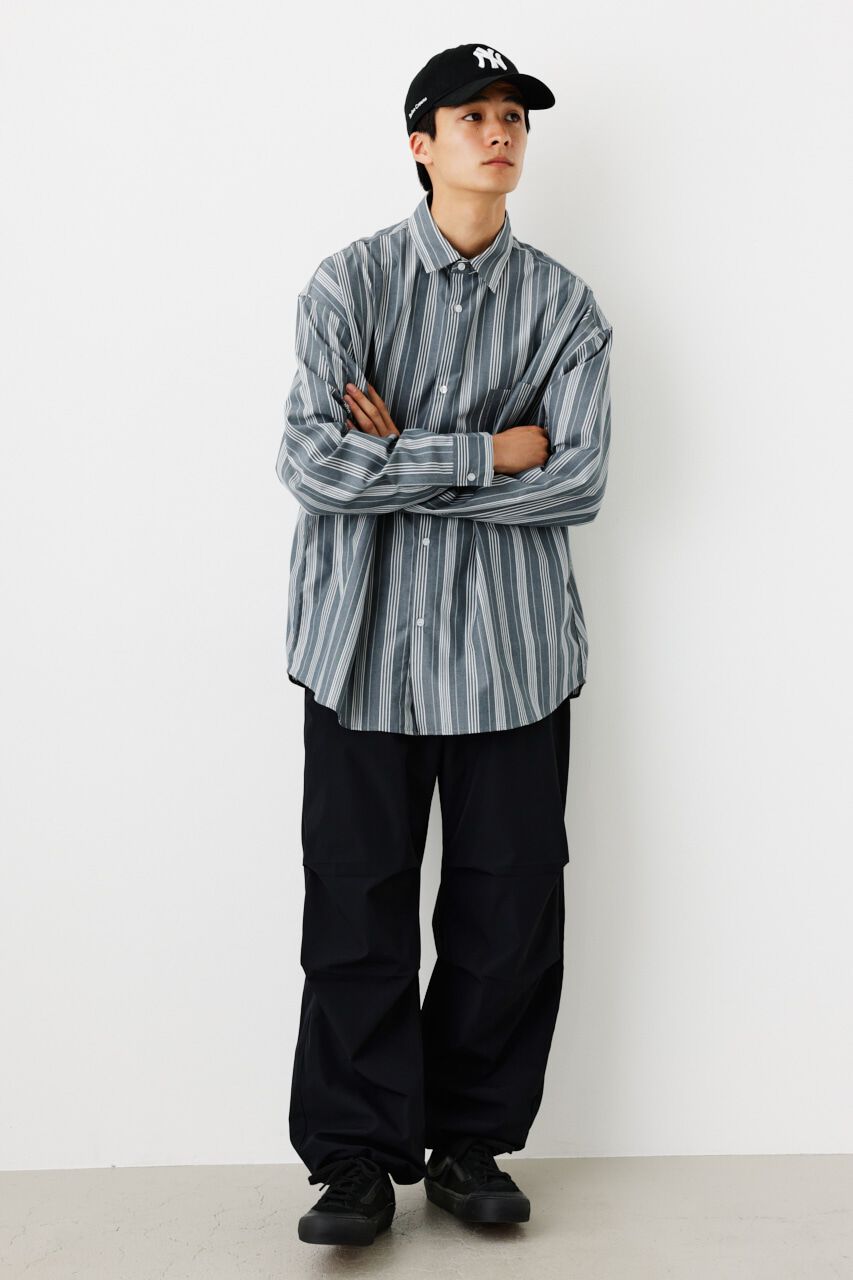 RODEO CROWNS「マルチストライプワイドシャツ」|シャツ・ブラウス|