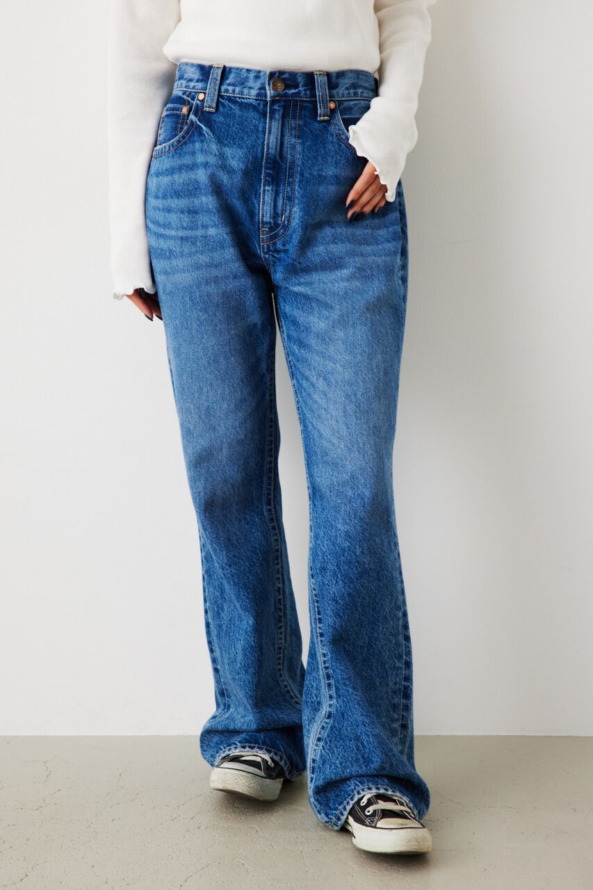 RODEO CROWNS「Rough Chic SMOOTH FLARE」|デニム|