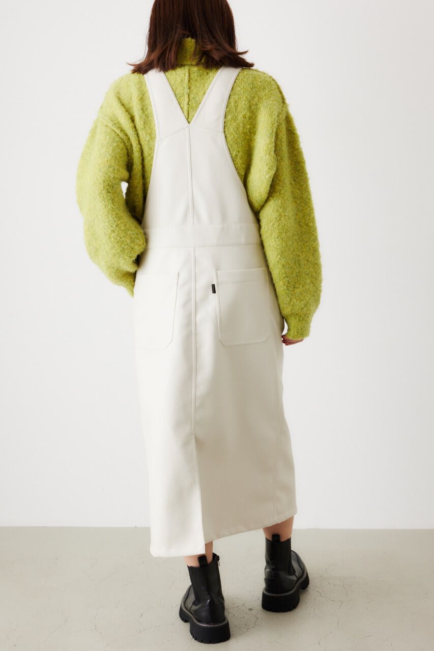 RODEO CROWNS「フェイクレザーサロペットスカート」|その他|