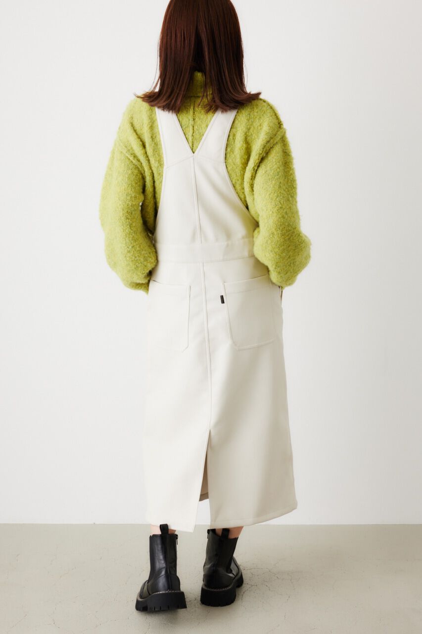 RODEO CROWNS「フェイクレザーサロペットスカート」|その他|