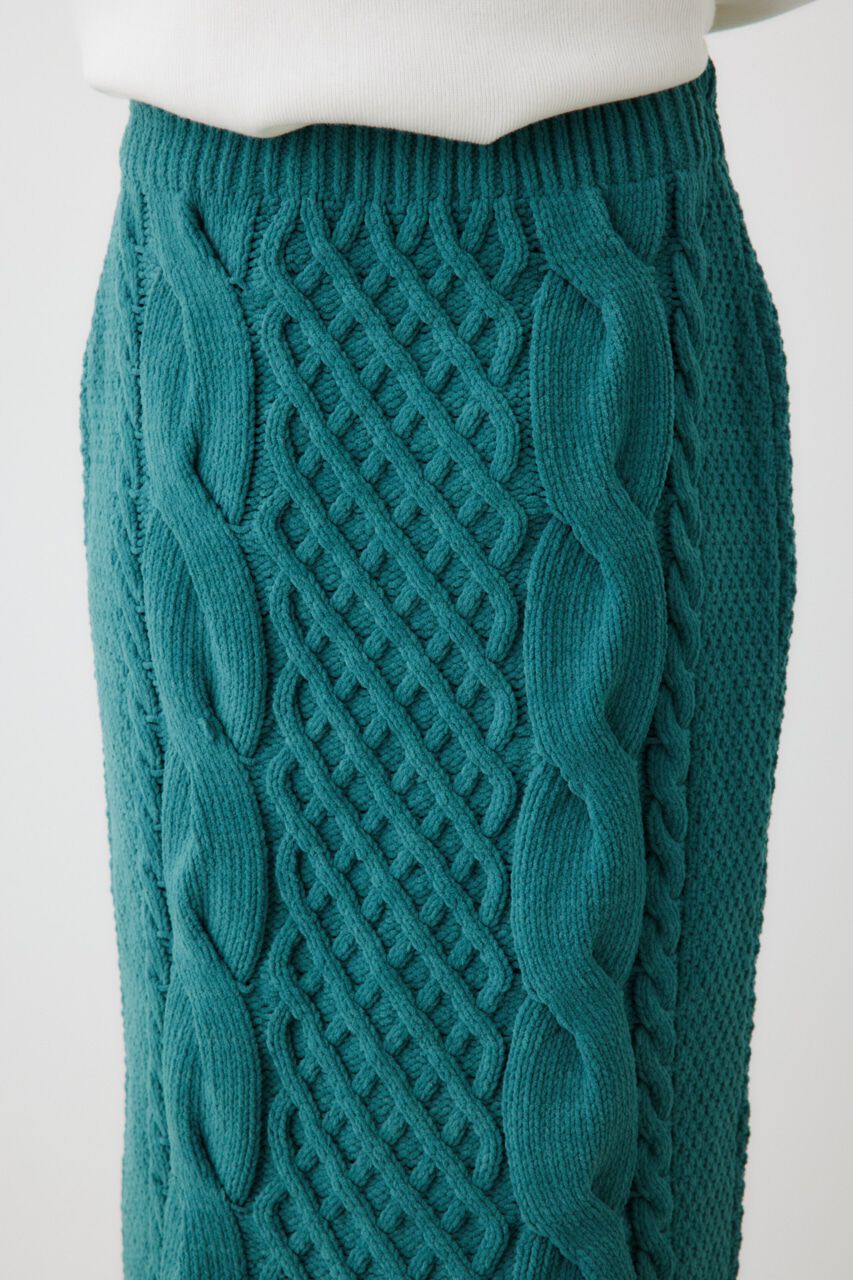 RODEO CROWNS「モールニットケーブルスカート」|スカート|