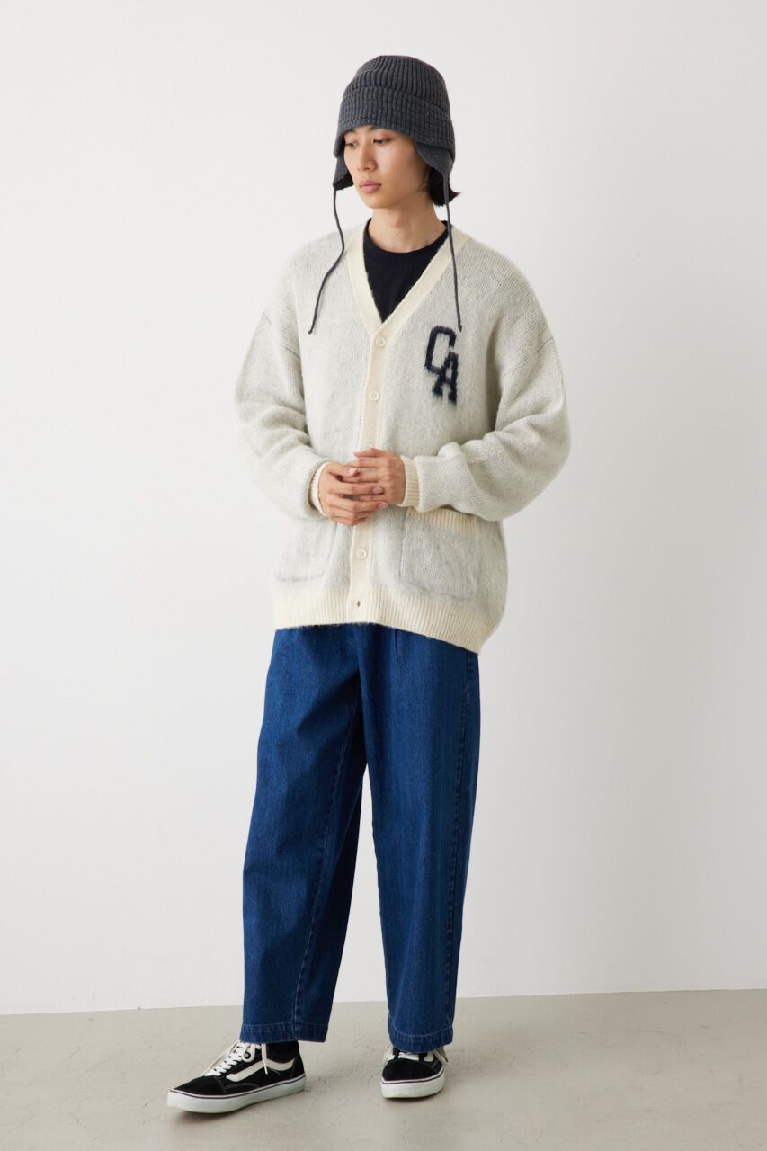 RODEO CROWNS「シャギーカレッジニットカーディガン」|カーディガン|