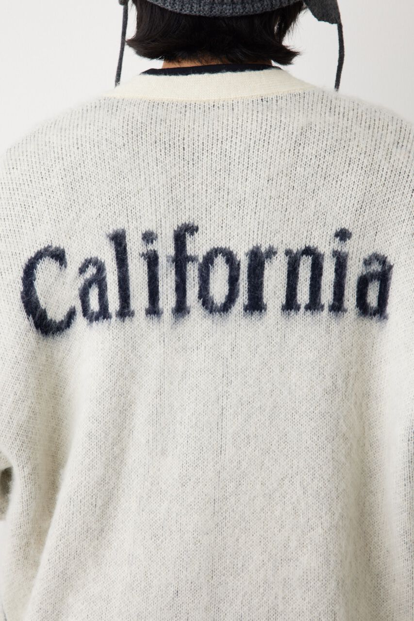 RODEO CROWNS「シャギーカレッジニットカーディガン」|カーディガン|