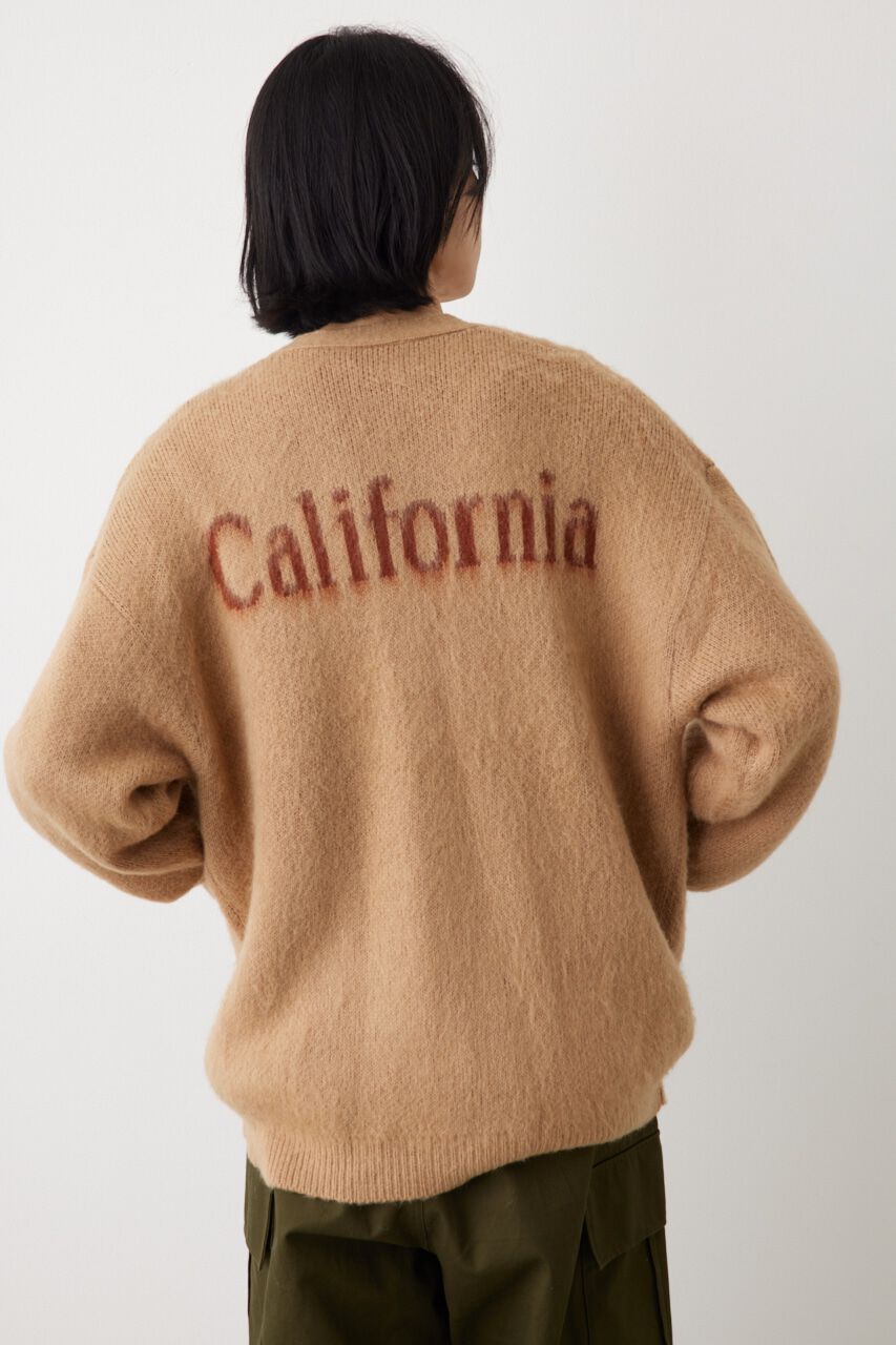 RODEO CROWNS「シャギーカレッジニットカーディガン」|カーディガン|