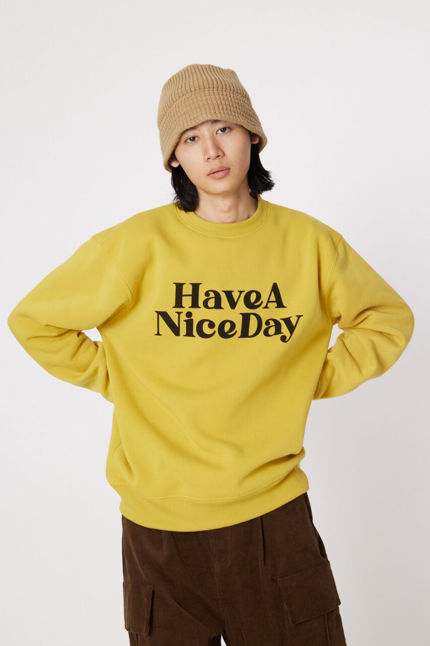 RODEO CROWNS「HAVE A スウェットトップス」|Tシャツ・カットソー|YEL