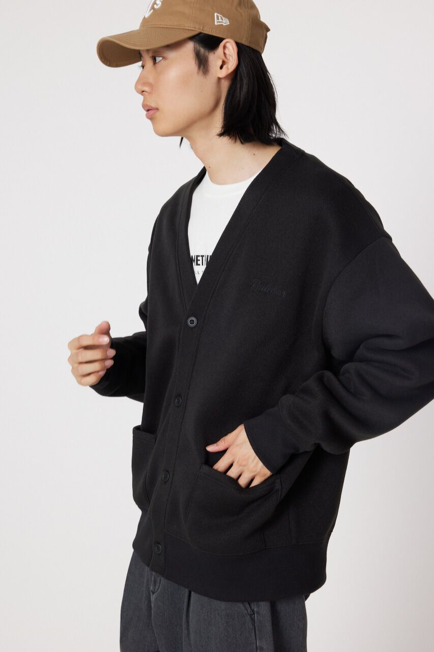 RODEO CROWNS「ニットライクカーディガン L/S Tシャツセット」|カーディガン|BLK