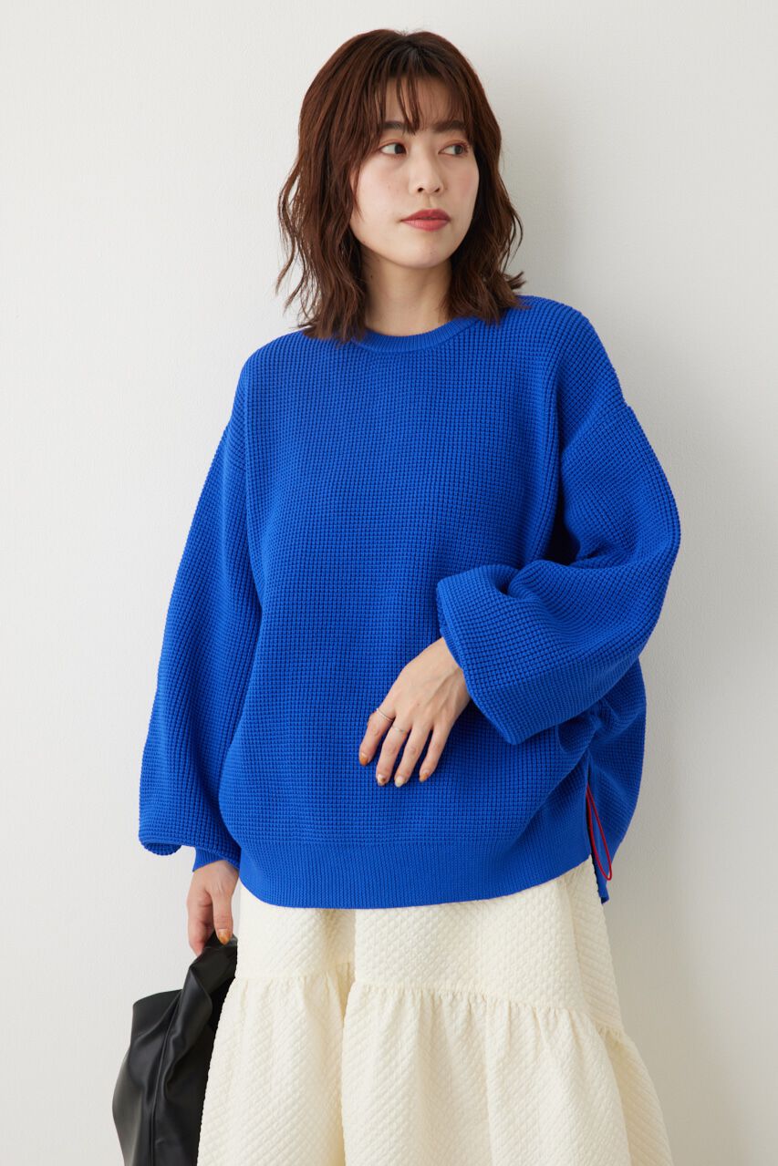 RODEO CROWNS「A-LIGHT KNITスピンドルボリュームトップス」|ニット・セーター|BLU