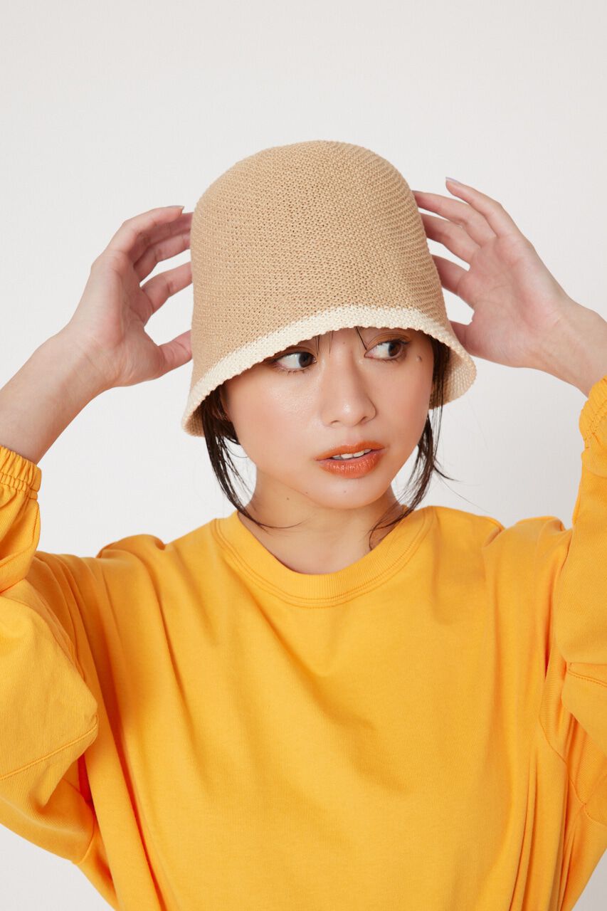 RODEO CROWNS「ニットパイピングハット」|その他|