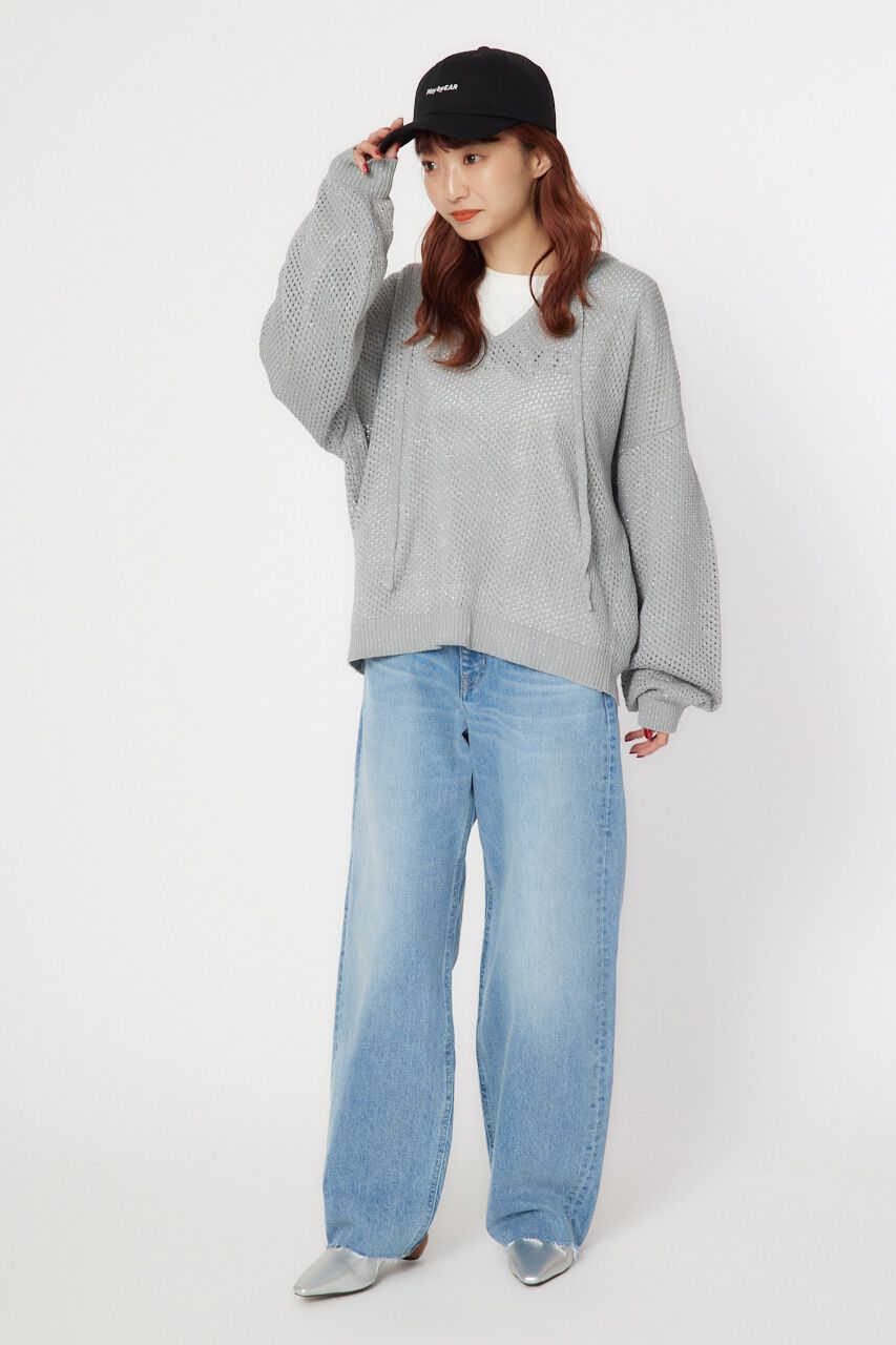 RODEO CROWNS「2WAYメッシュニットセット」|カーディガン|