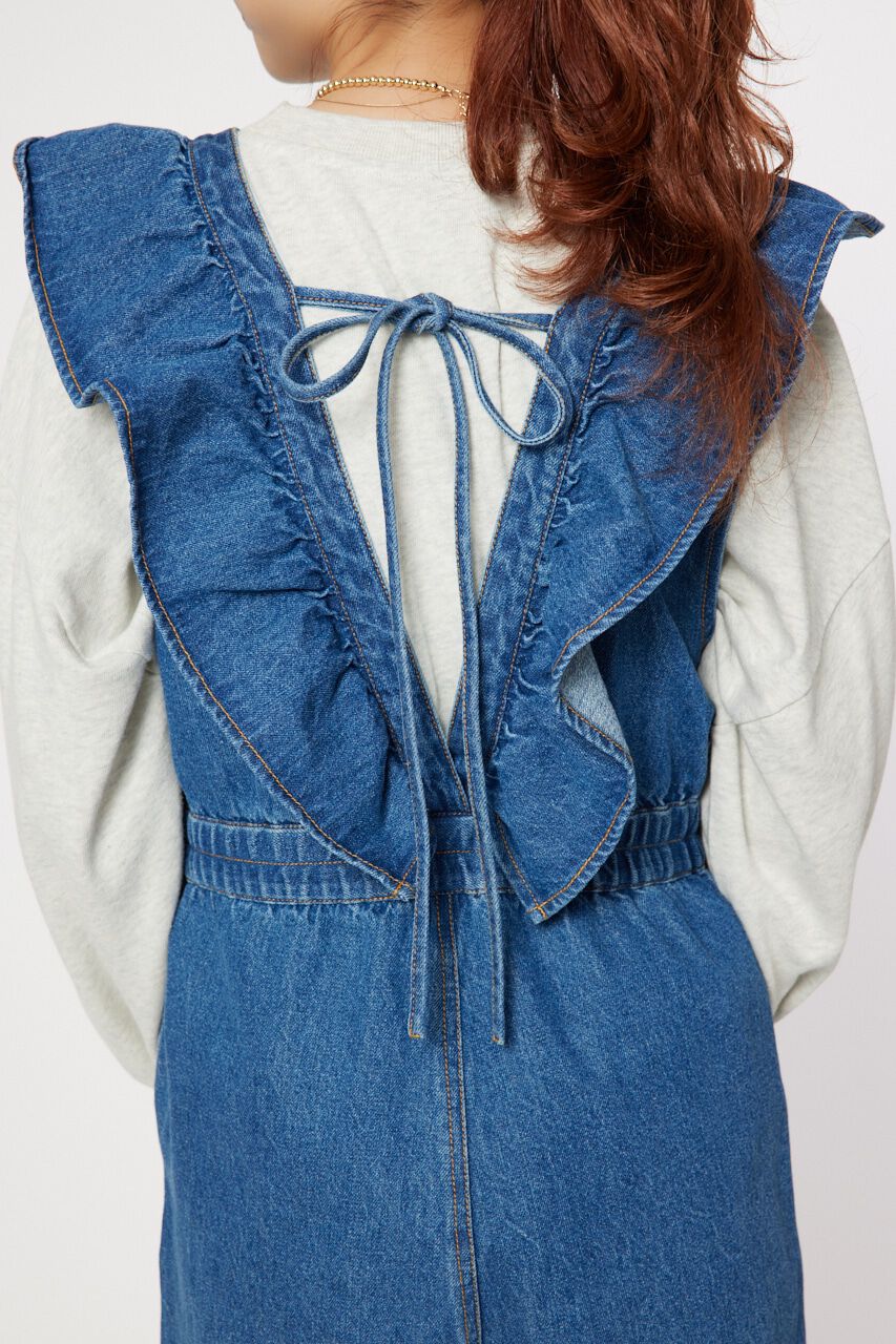 RODEO CROWNS「フリルデニムオールインワン」|その他|