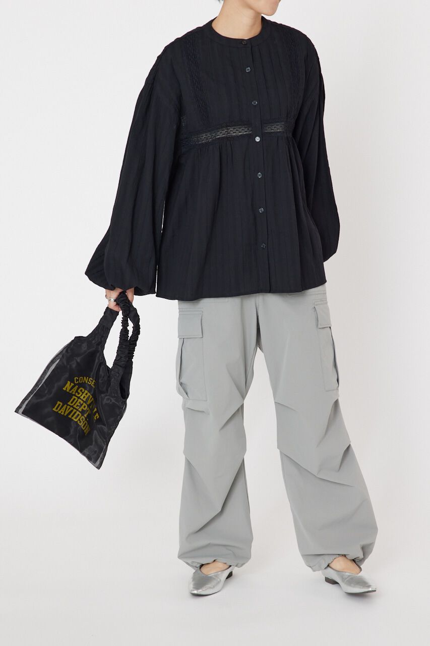 RODEO CROWNS「タックレースブラウス」|シャツ・ブラウス|