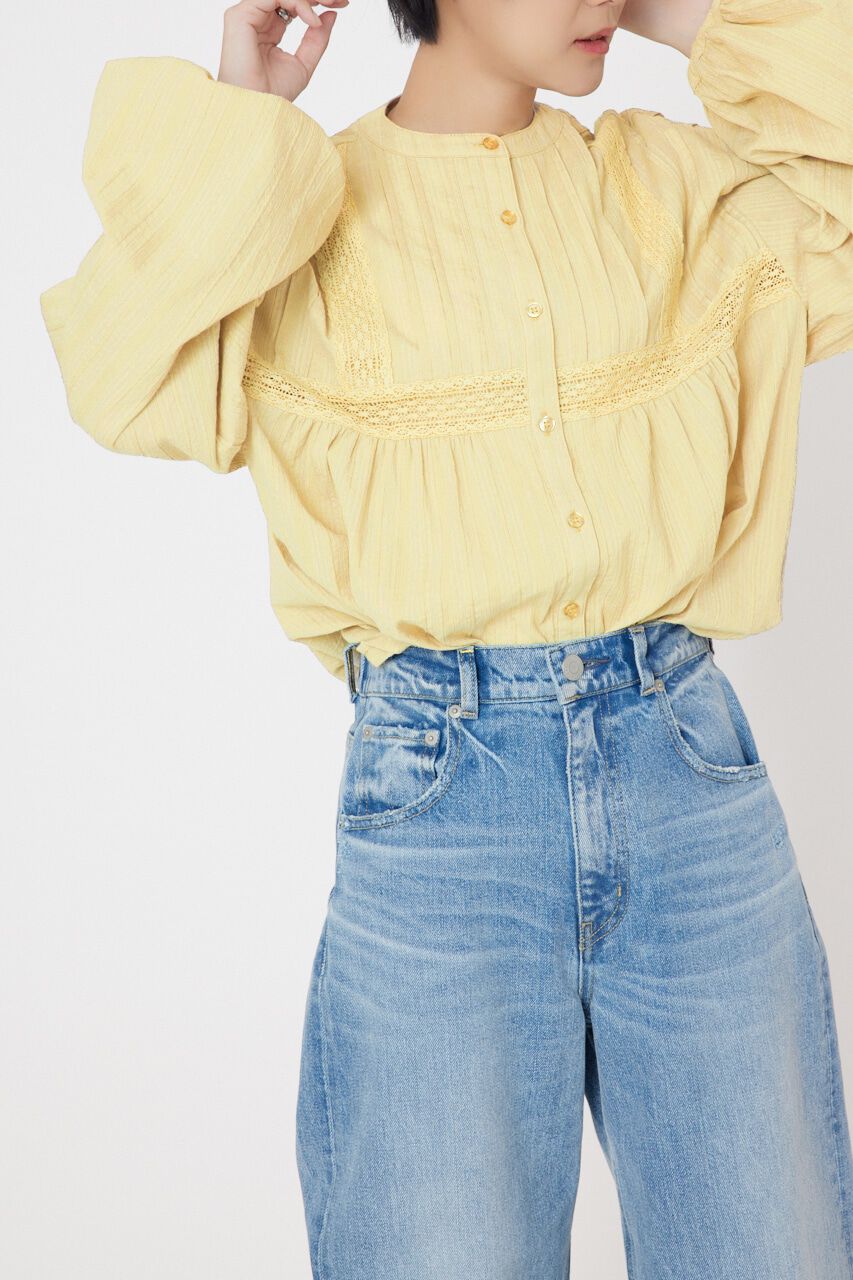 RODEO CROWNS「タックレースブラウス」|シャツ・ブラウス|