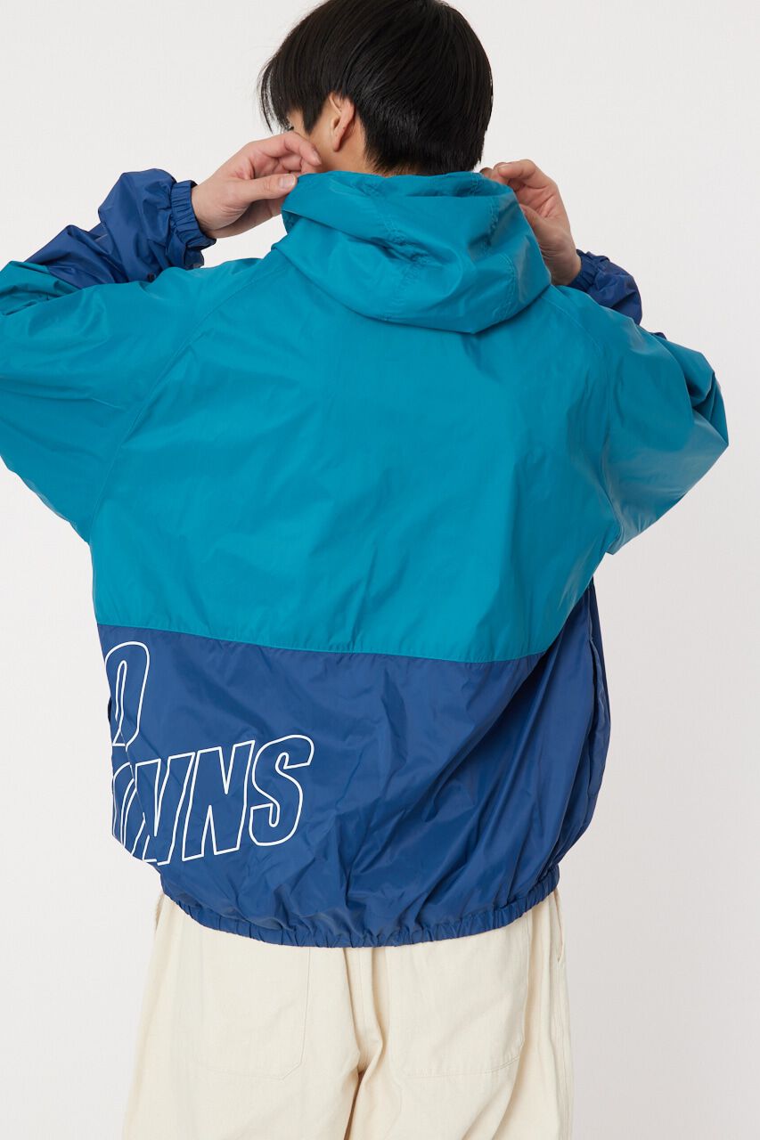 RODEO CROWNS「バイカラーフーディーブルゾン」|ブルゾン・スタジャン|