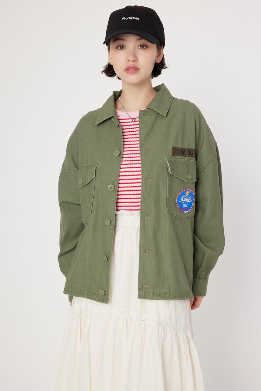 RODEO CROWNS「GOルーズファティーグシャツ」|その他|