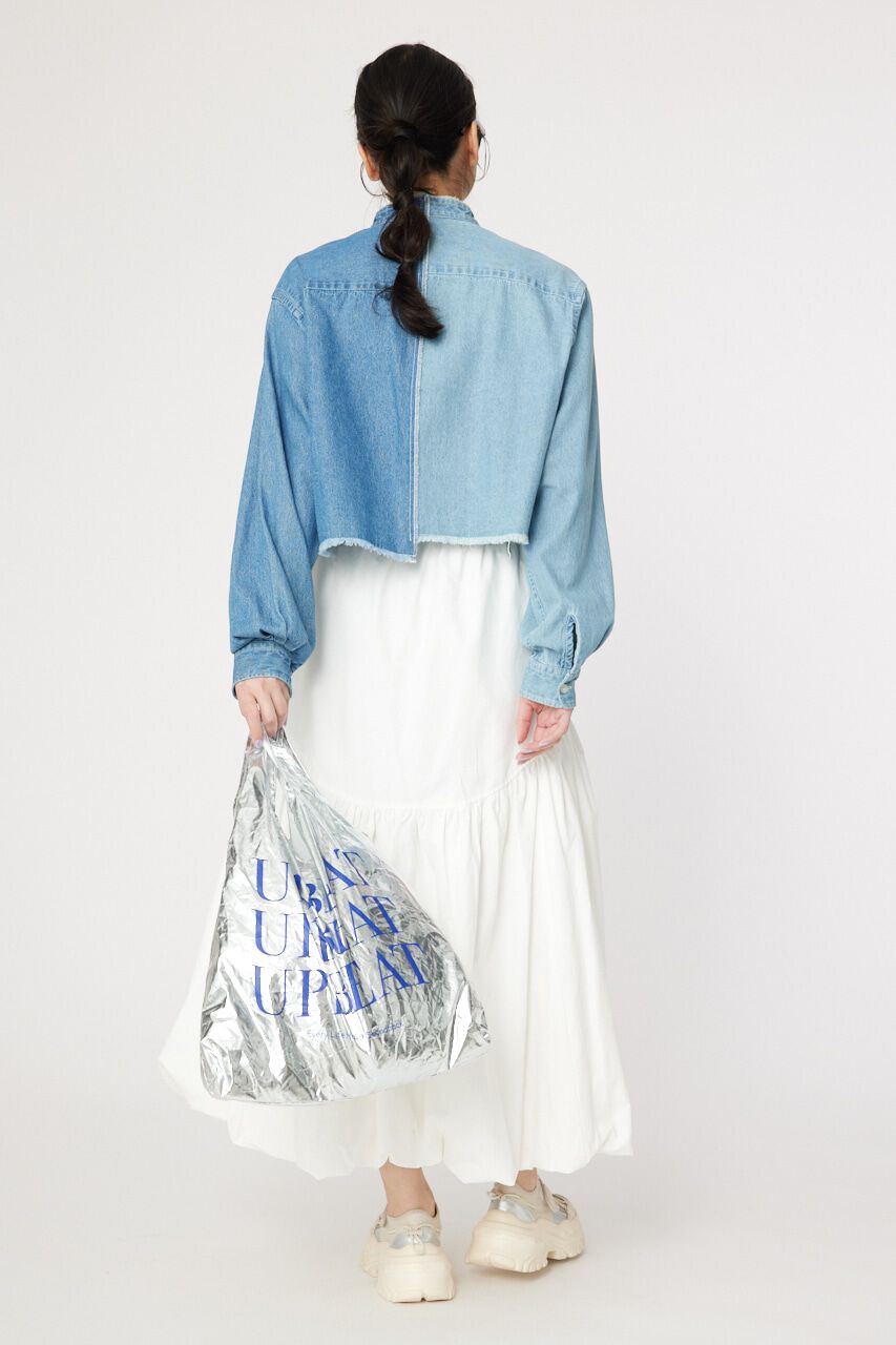 RODEO CROWNS「リボンクロップドシャツ」|シャツ・ブラウス|