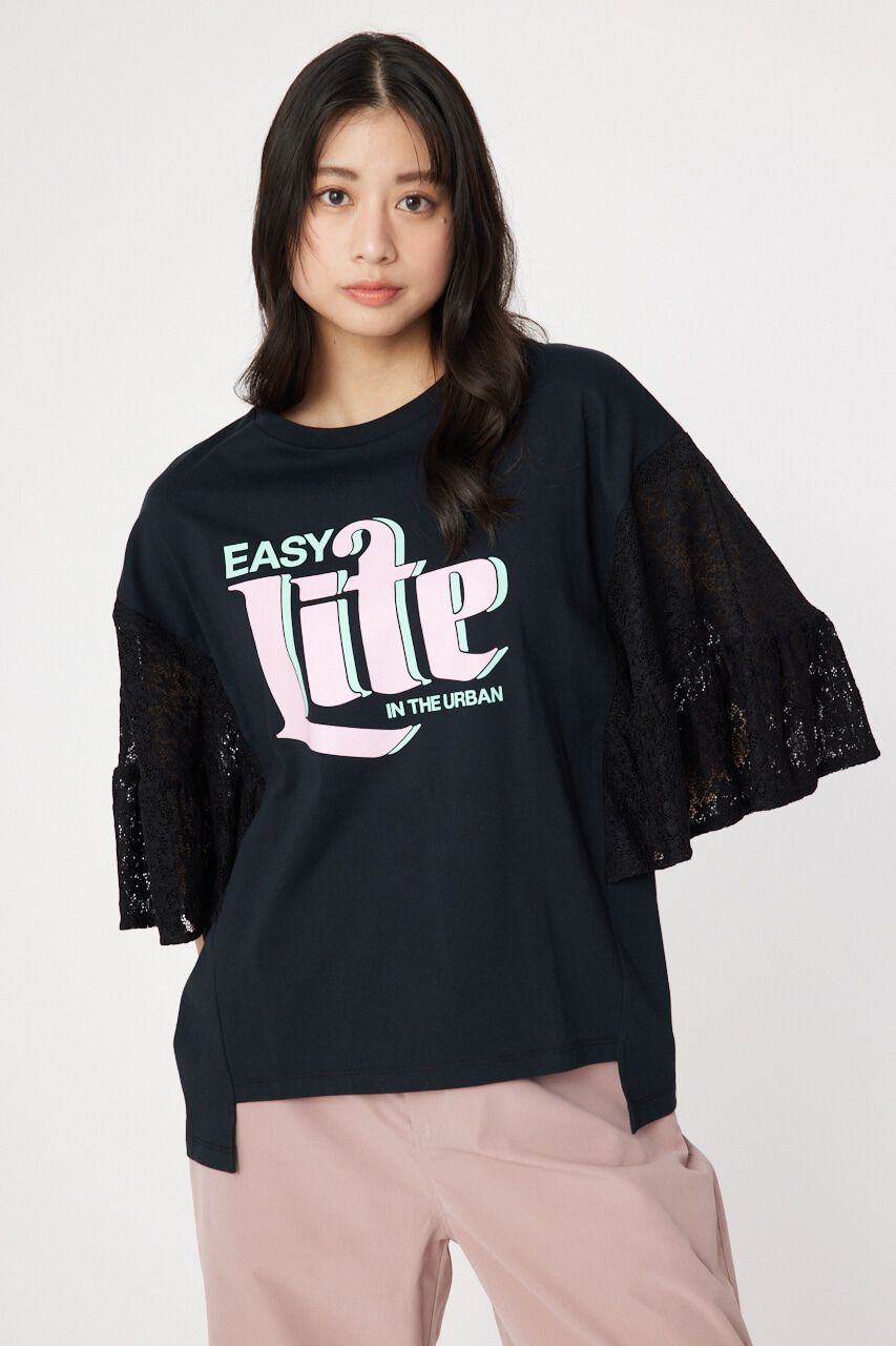 RODEO CROWNS「ドッキングレースラッフルTシャツ」|Tシャツ・カットソー|