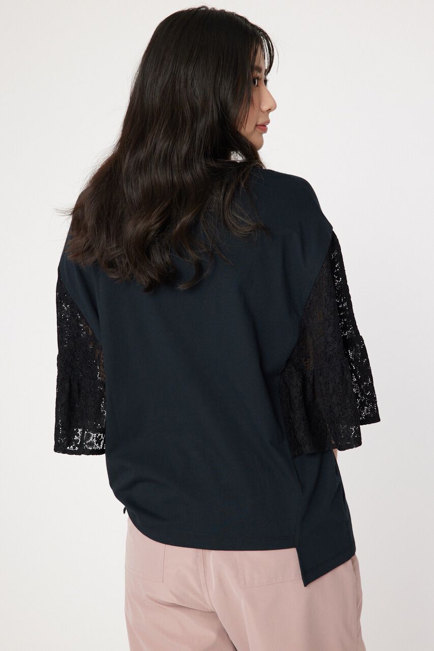 RODEO CROWNS「ドッキングレースラッフルTシャツ」|Tシャツ・カットソー|