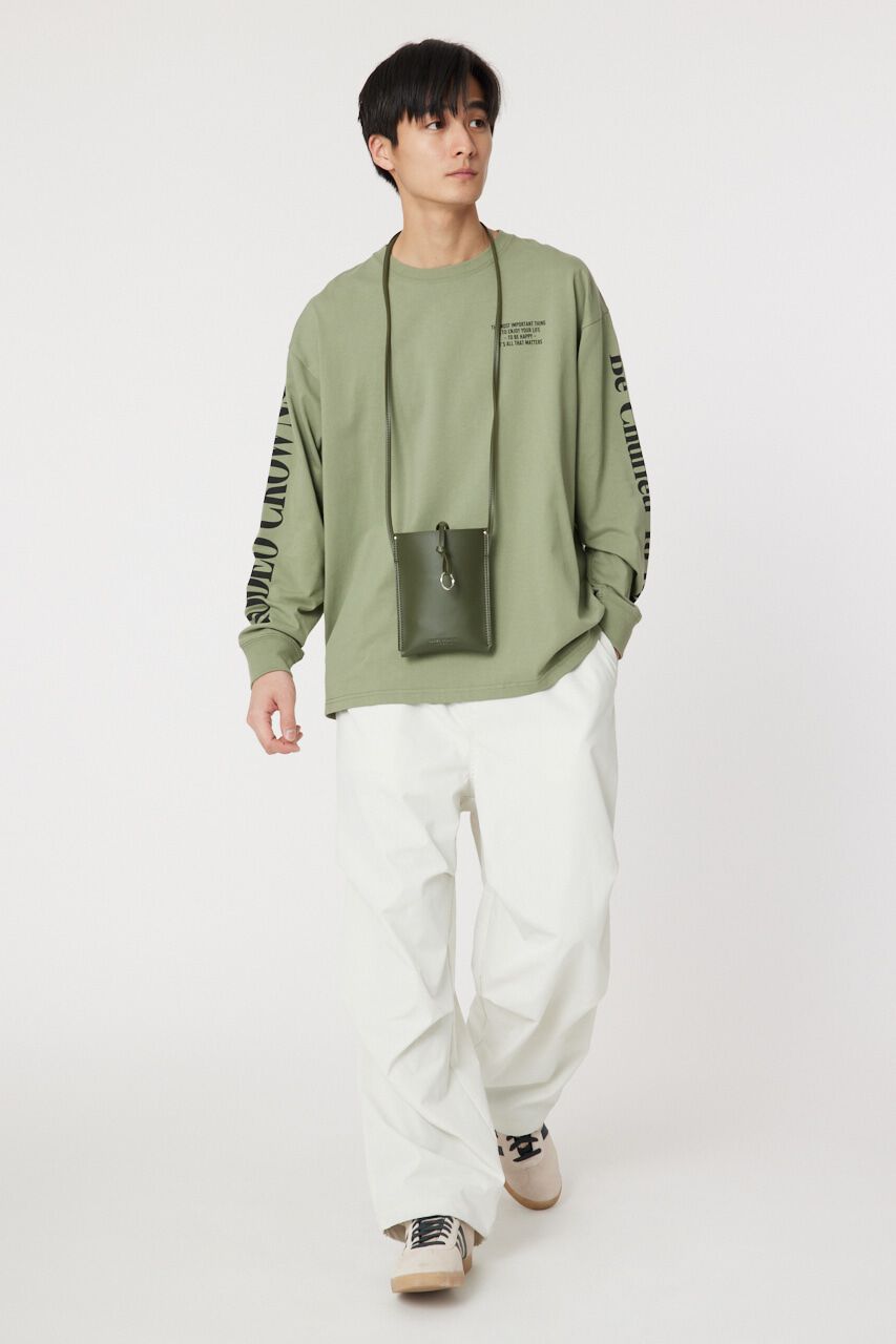 RODEO CROWNS「メンズバンダナスターアップリケL/S Tシャツ」|Tシャツ・カットソー|