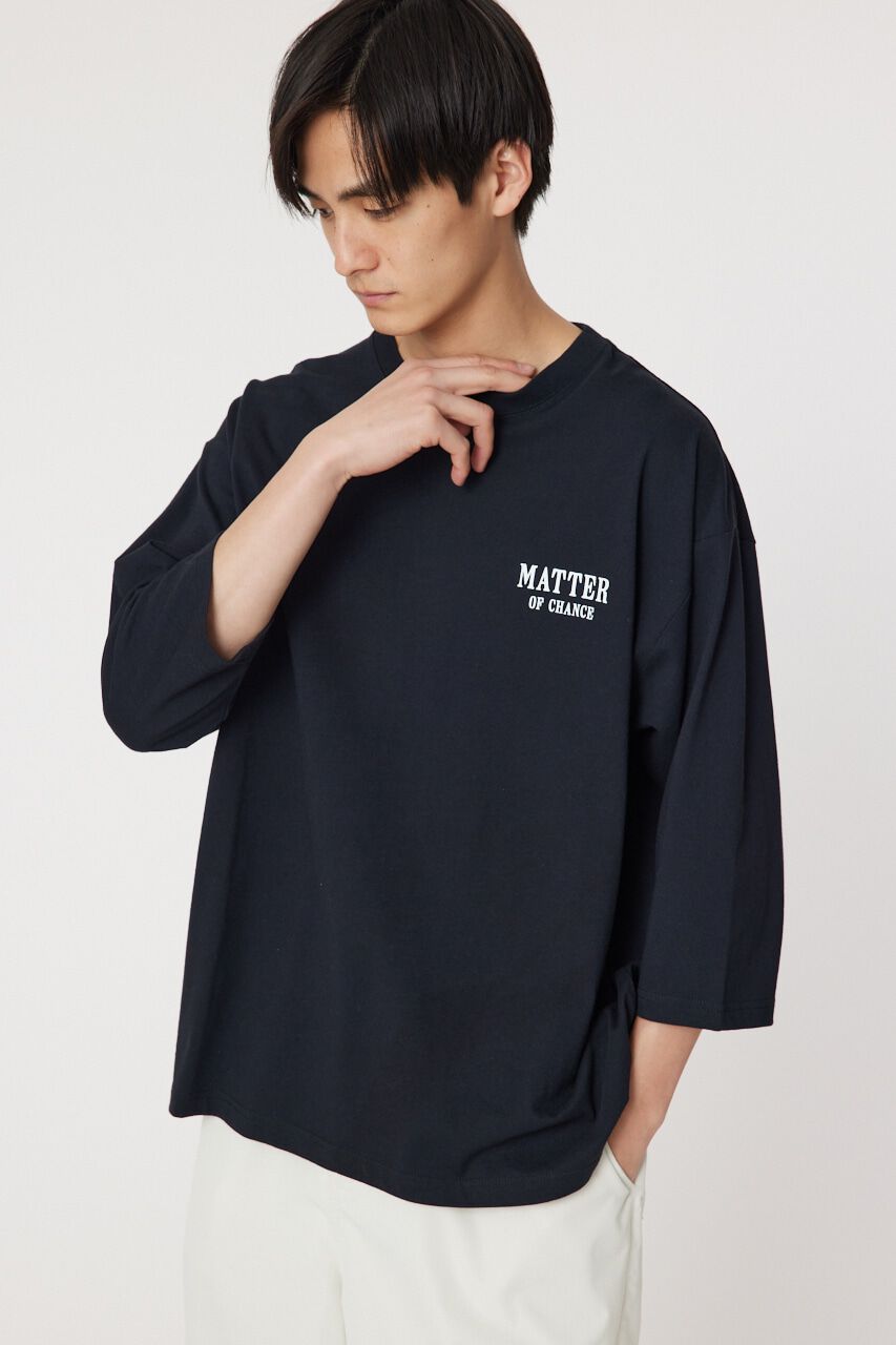 RODEO CROWNS「ダイス3/4スリーブTシャツ」|Tシャツ・カットソー|BLK