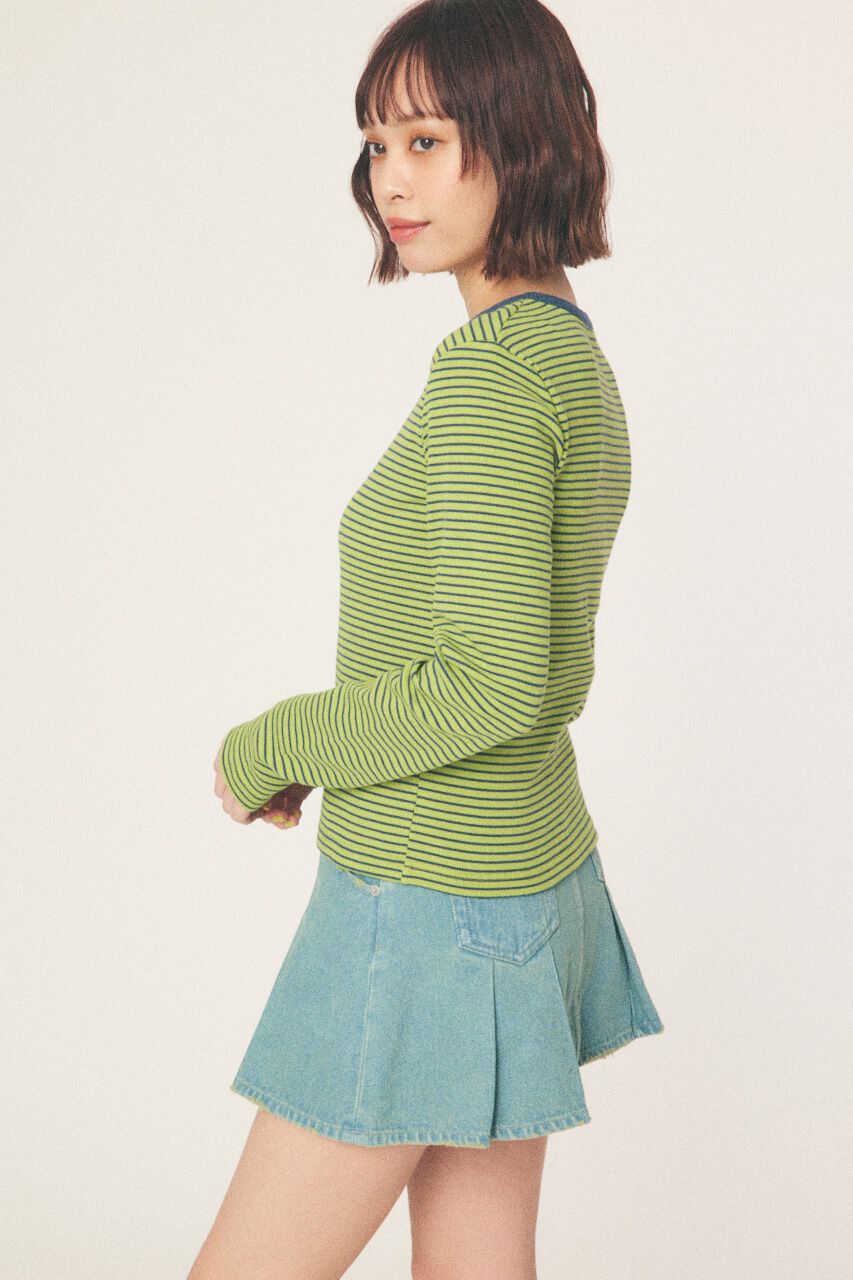 RODEO CROWNS「リブ L/S Tシャツ」|Tシャツ・カットソー|